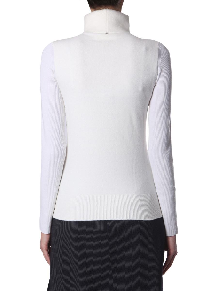 MAX MARA MAGLIA AFFARI IN LANA A COLLO ALTO