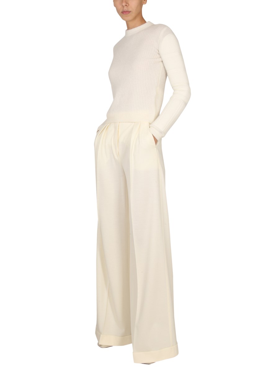 MAX MARA MAGLIA IN FILATO MOHAIR CON RICAMO