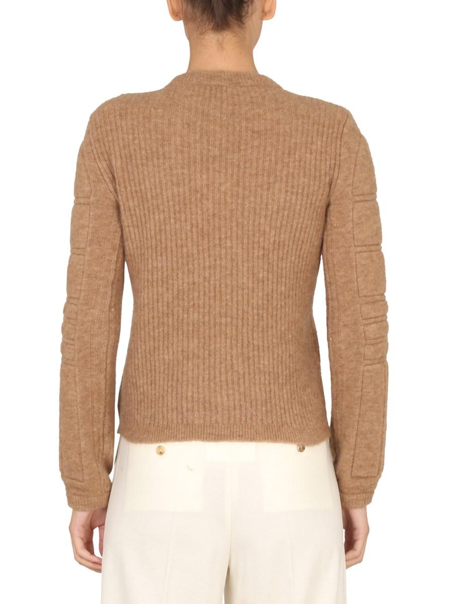MAX MARA MAGLIA IN FILATO MOHAIR CON RICAMO