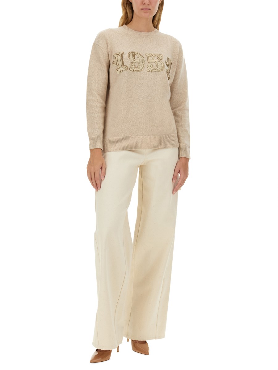MAX MARA MAGLIA PLATA
