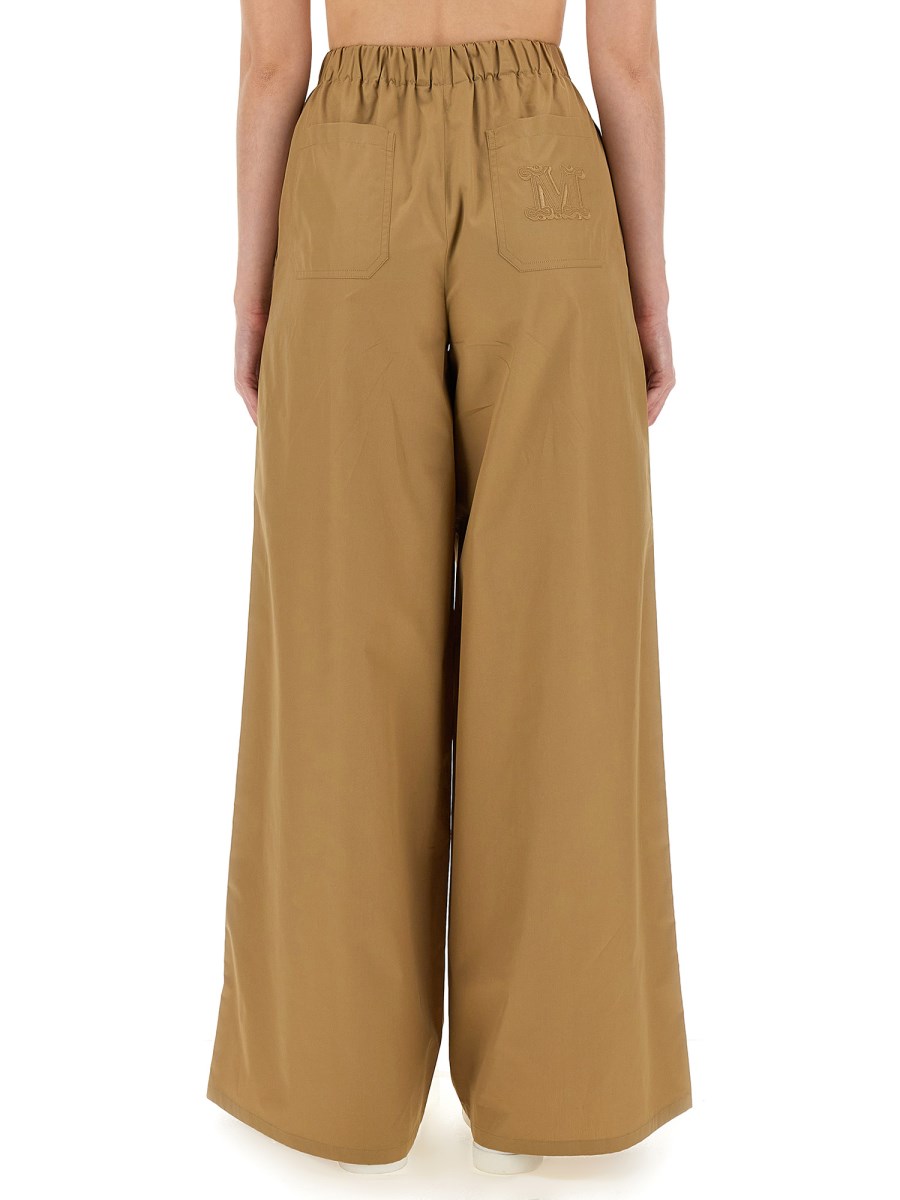 MAX MARA PANTALONE AMPIO IN COTONE