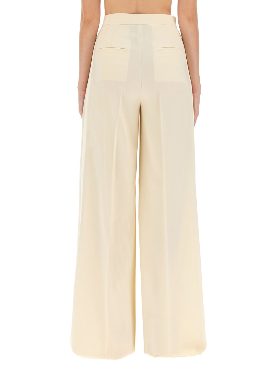 MAX MARA PANTALONE AMPIO IN LANA