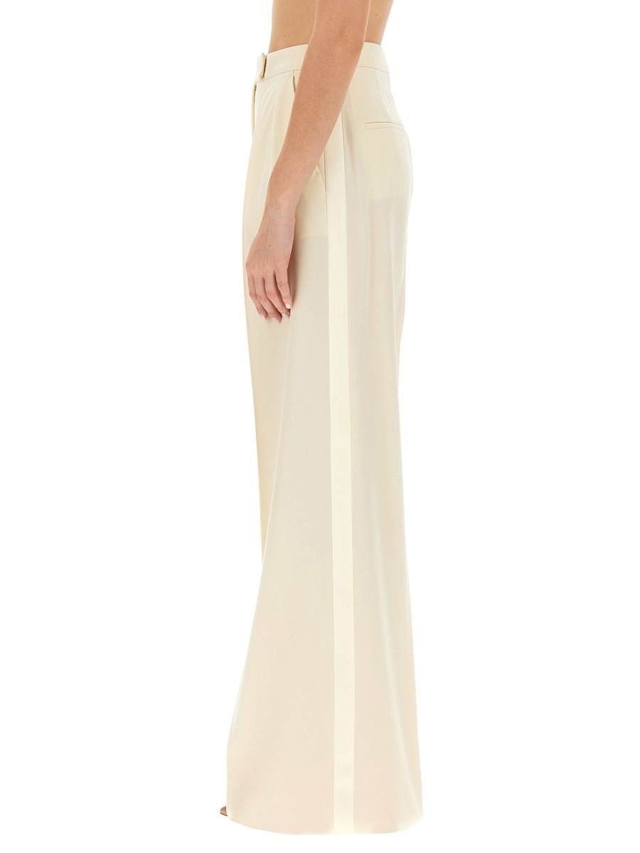 MAX MARA PANTALONE AMPIO IN LANA