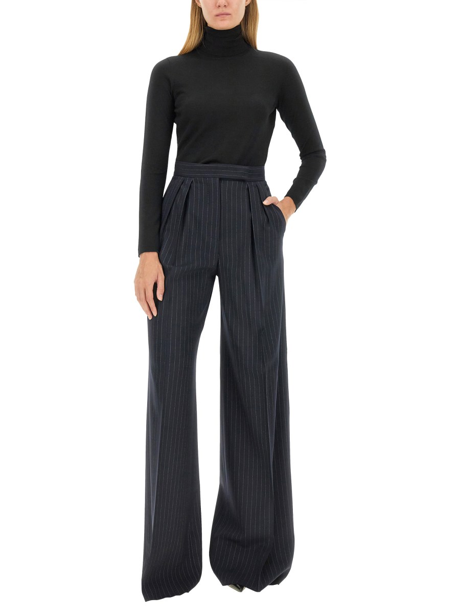 MAX MARA PANTALONE BACCA IN LANA