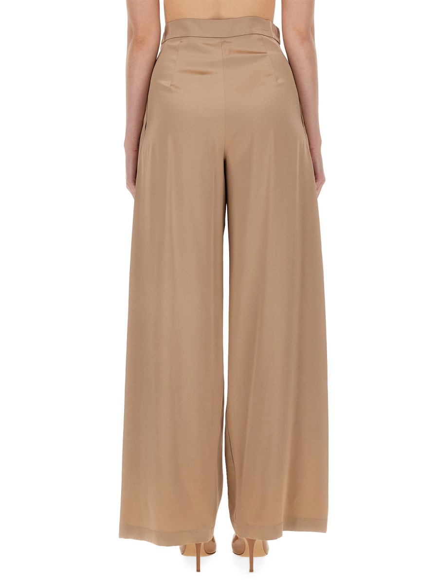 MAX MARA PANTALONE "FIESTA PIANOFORTE" IN SETA