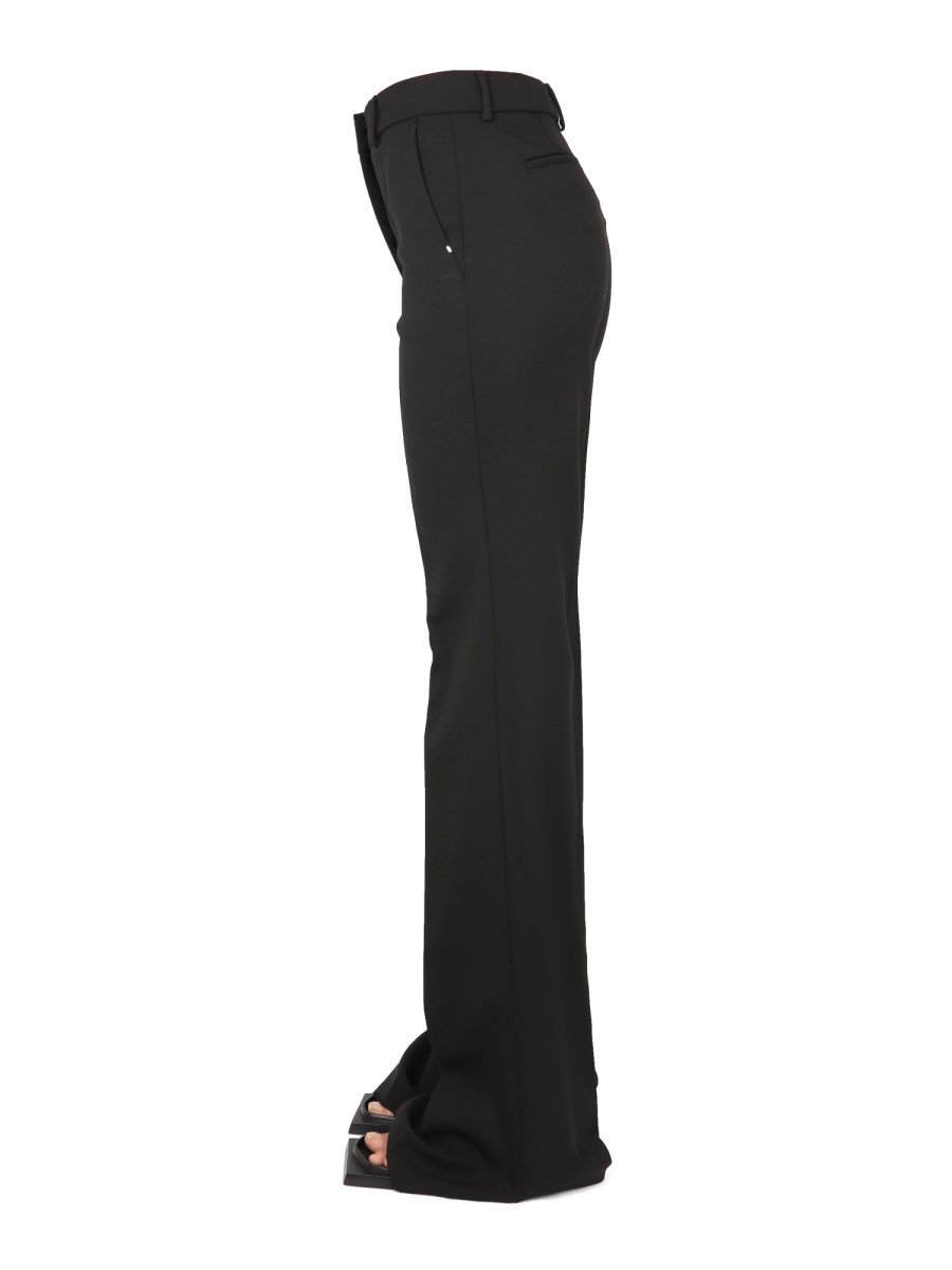 MAX MARA PANTALONE IN TELA DI LANA STRETCH