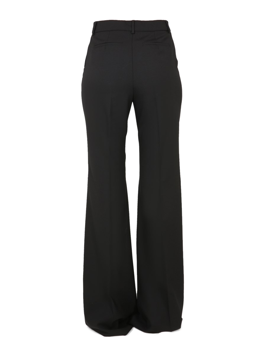 MAX MARA PANTALONE IN TELA DI LANA STRETCH