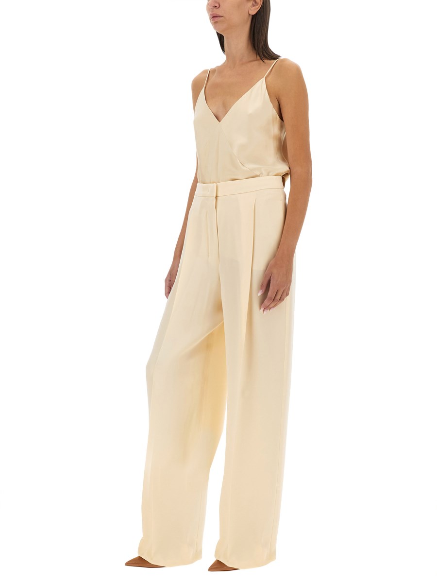 MAX MARA PANTALONE KLAUS IN SETA