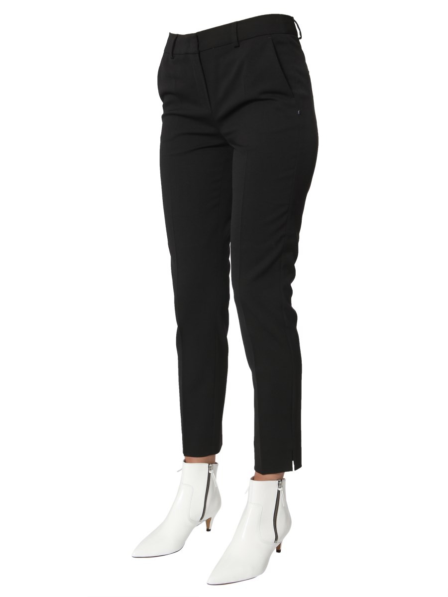 MAX MARA PANTALONE MORETTO IN LANA VERGINE