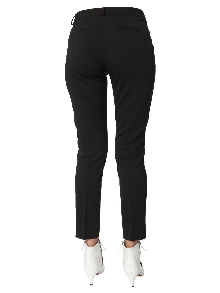 MAX MARA PANTALONE MORETTO IN LANA VERGINE