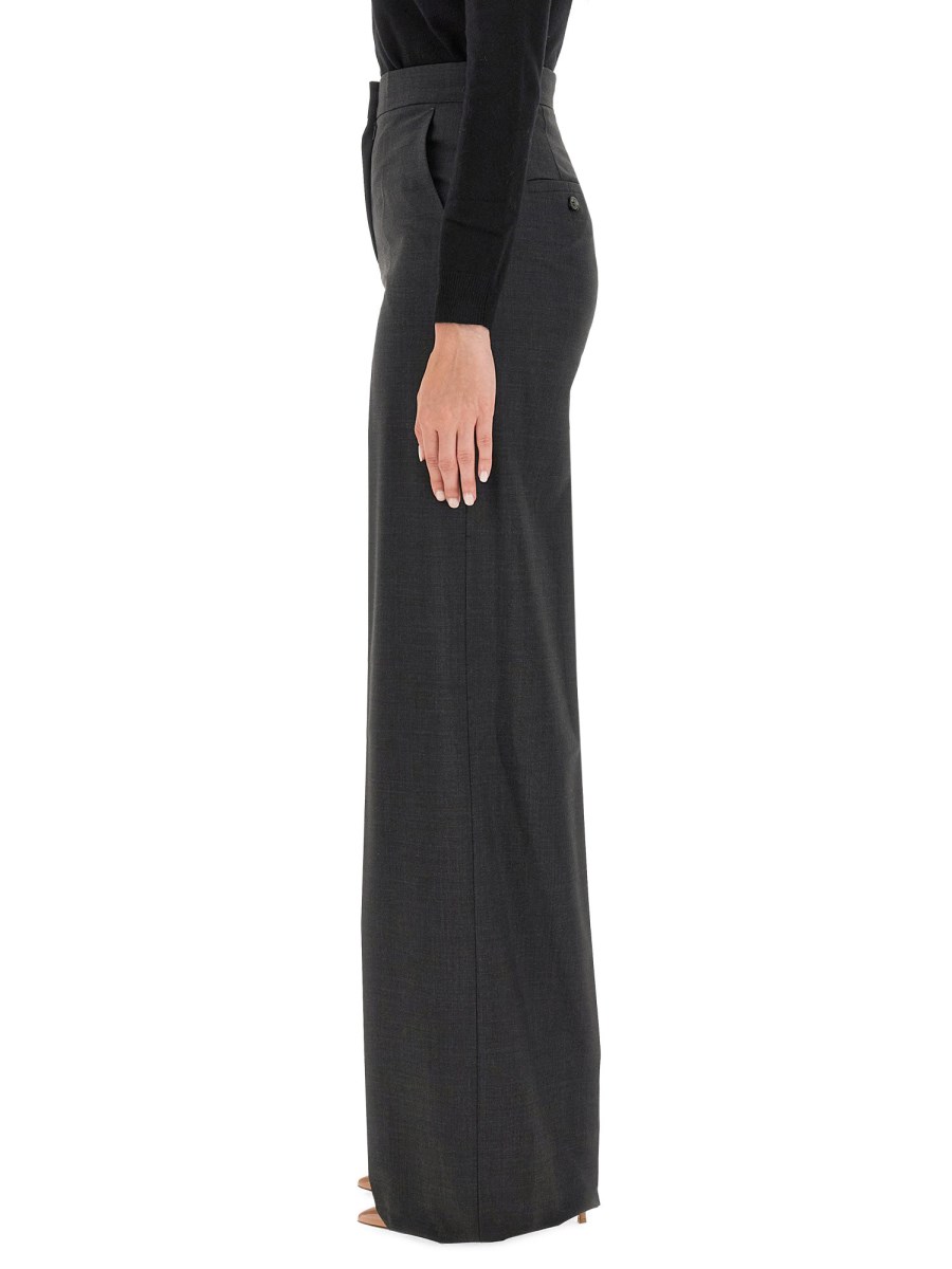 MAX MARA PANTALONE PALAZZO IN LANA