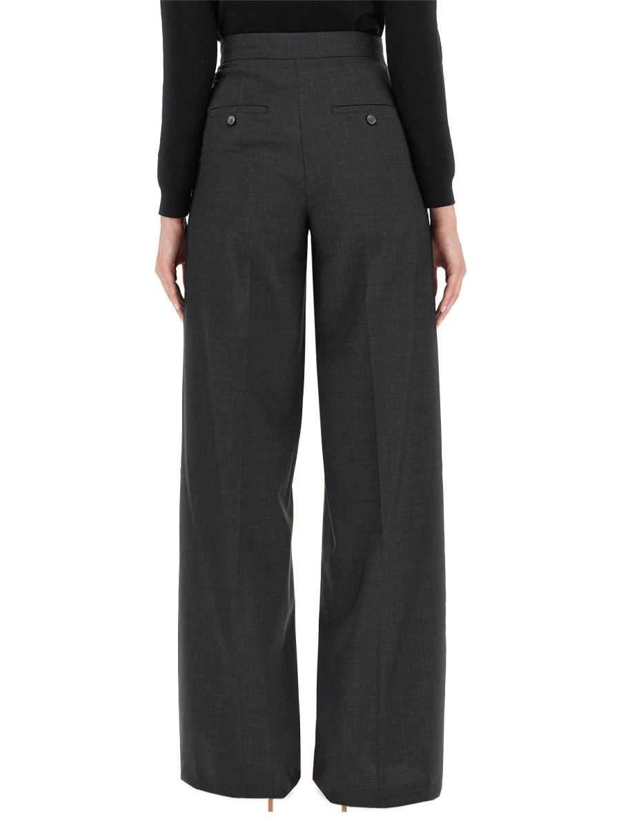 MAX MARA PANTALONE PALAZZO IN LANA