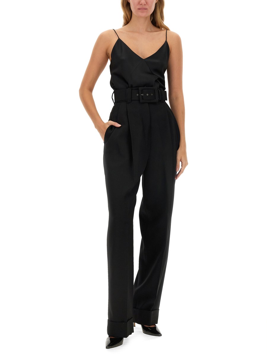 MAX MARA PANTALONE STREET PIANOFORTE IN LANA
