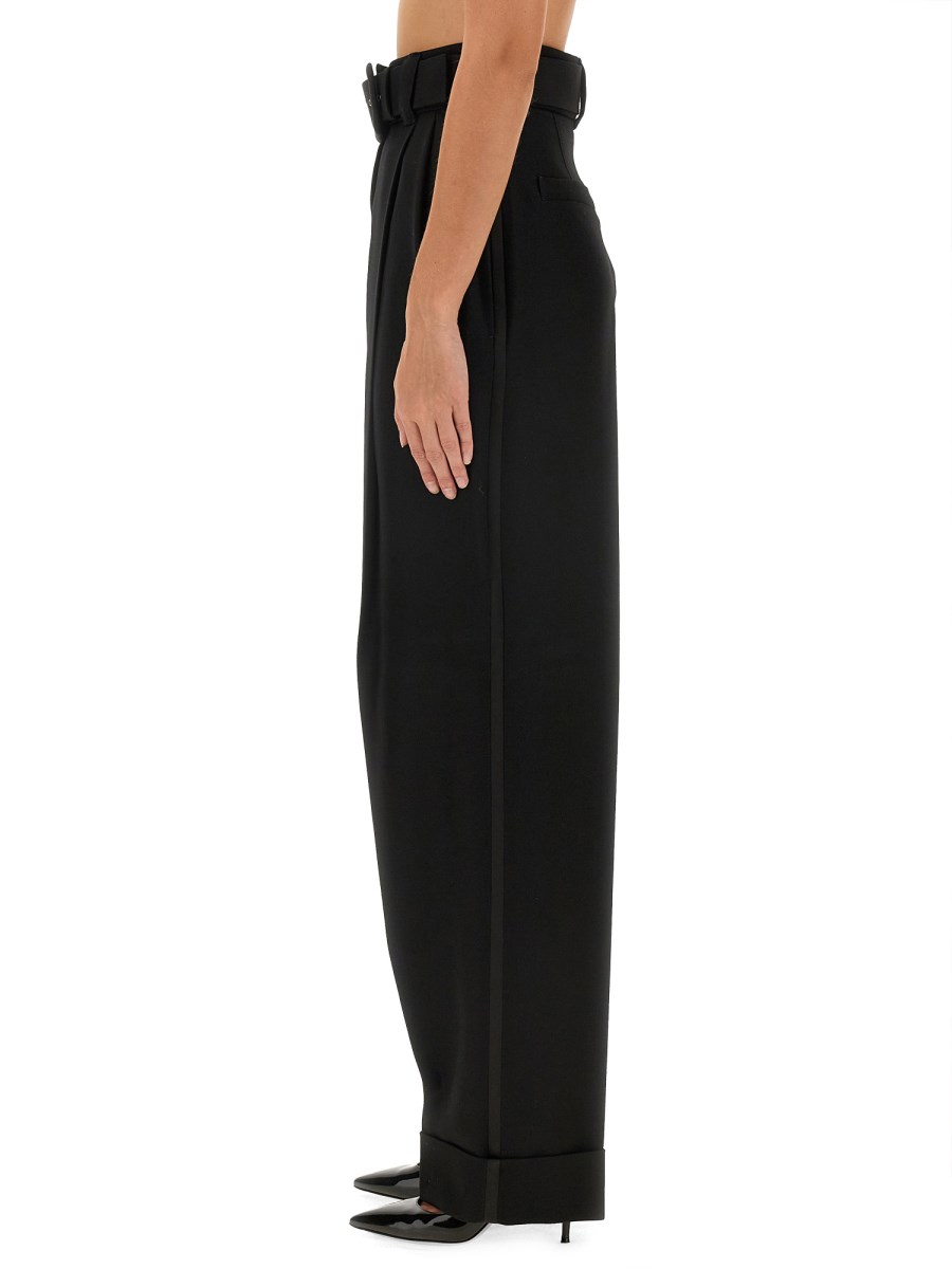 MAX MARA PANTALONE STREET PIANOFORTE IN LANA