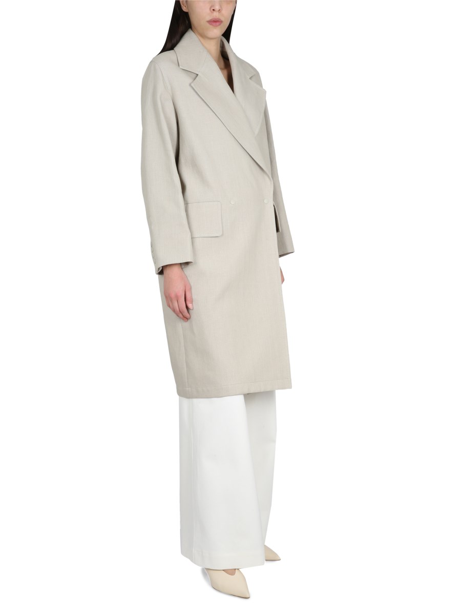 MAX MARA SPOLVERINO IN LINO E JERSEY