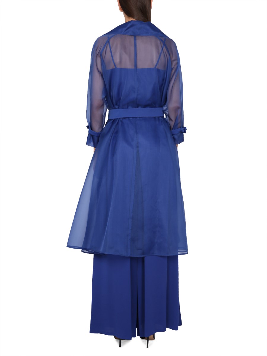 MAX MARA SPOLVERINO TUXEDO IN ORGANZA