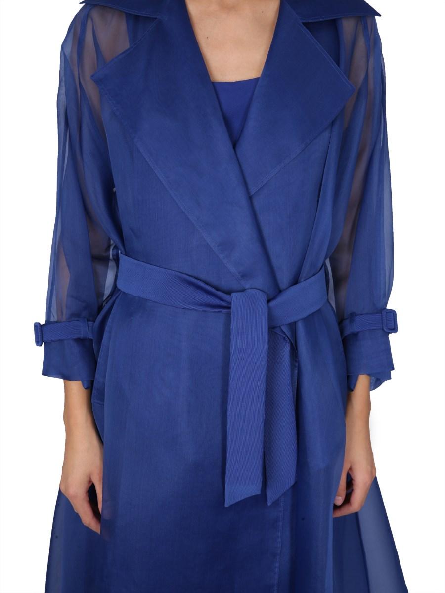MAX MARA SPOLVERINO TUXEDO IN ORGANZA