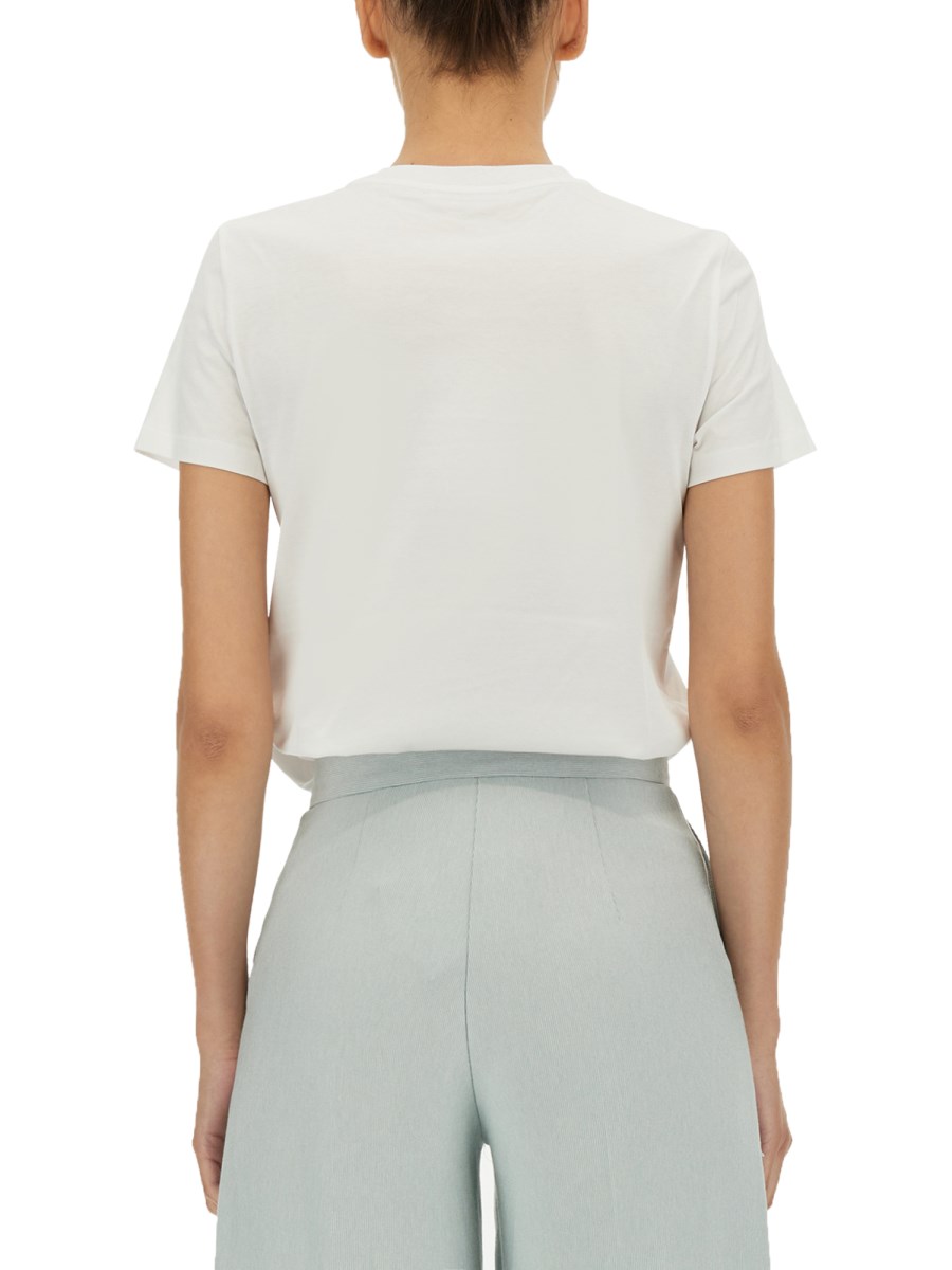 MAX MARA T-SHIRT CON PATCH LOGO