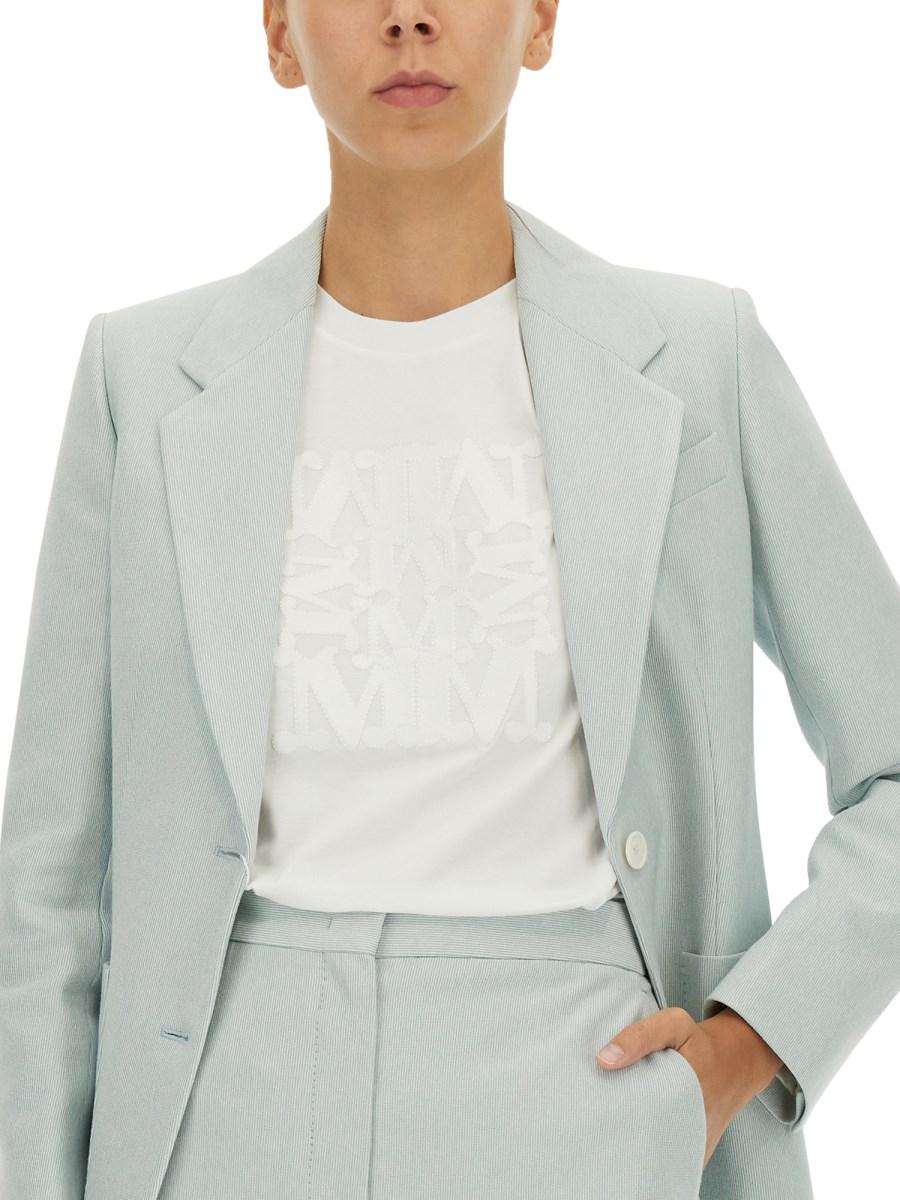 MAX MARA T-SHIRT CON PATCH LOGO