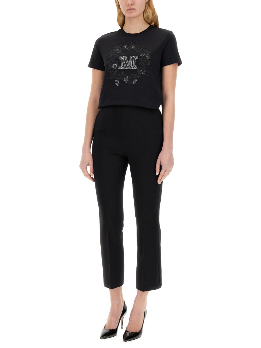 MAX MARA T-SHIRT ELMO IN COTONE