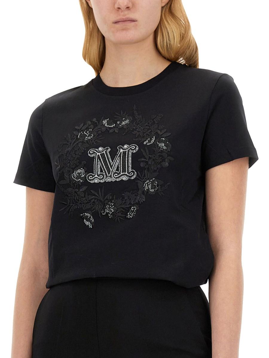 MAX MARA T-SHIRT ELMO IN COTONE