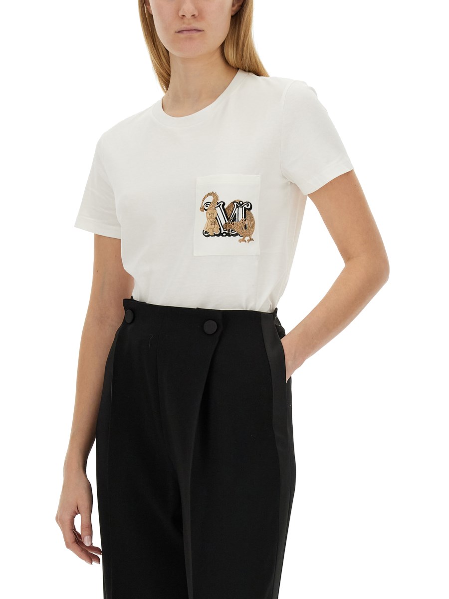 MAX MARA T-SHIRT "ELMO" IN COTONE