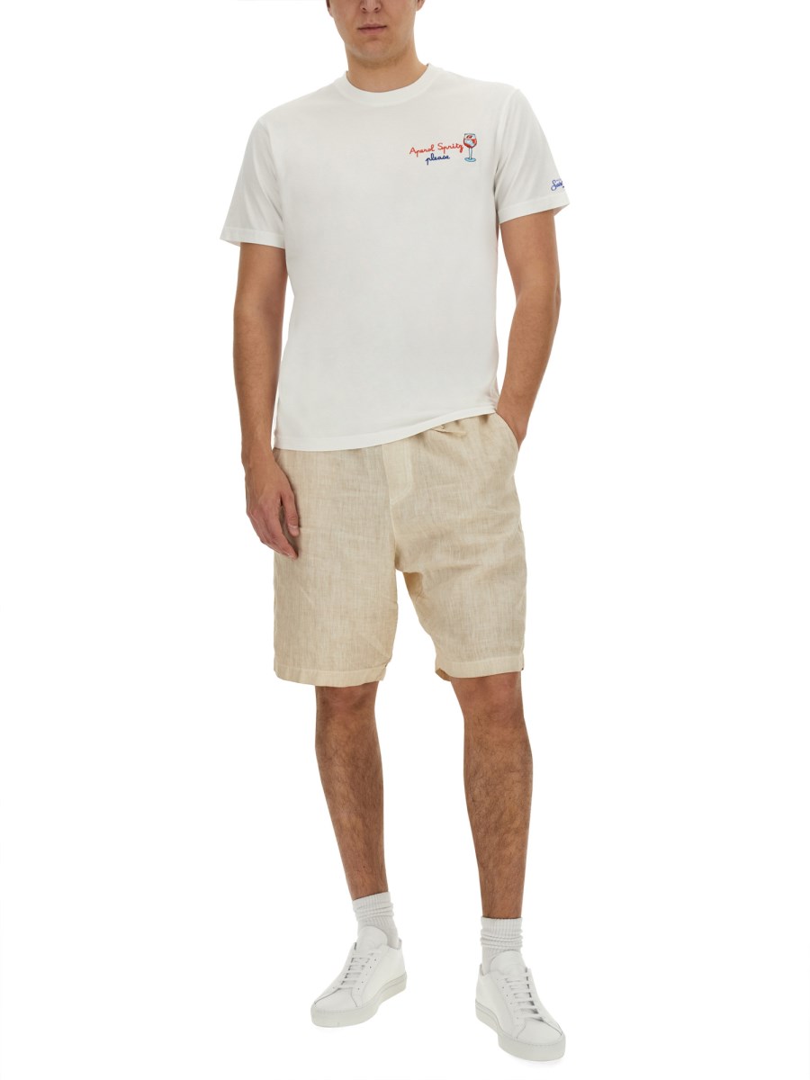 MC2 SAINT BARTH T-SHIRT IN COTONE