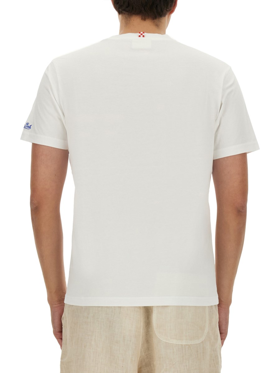 MC2 SAINT BARTH T-SHIRT IN COTONE