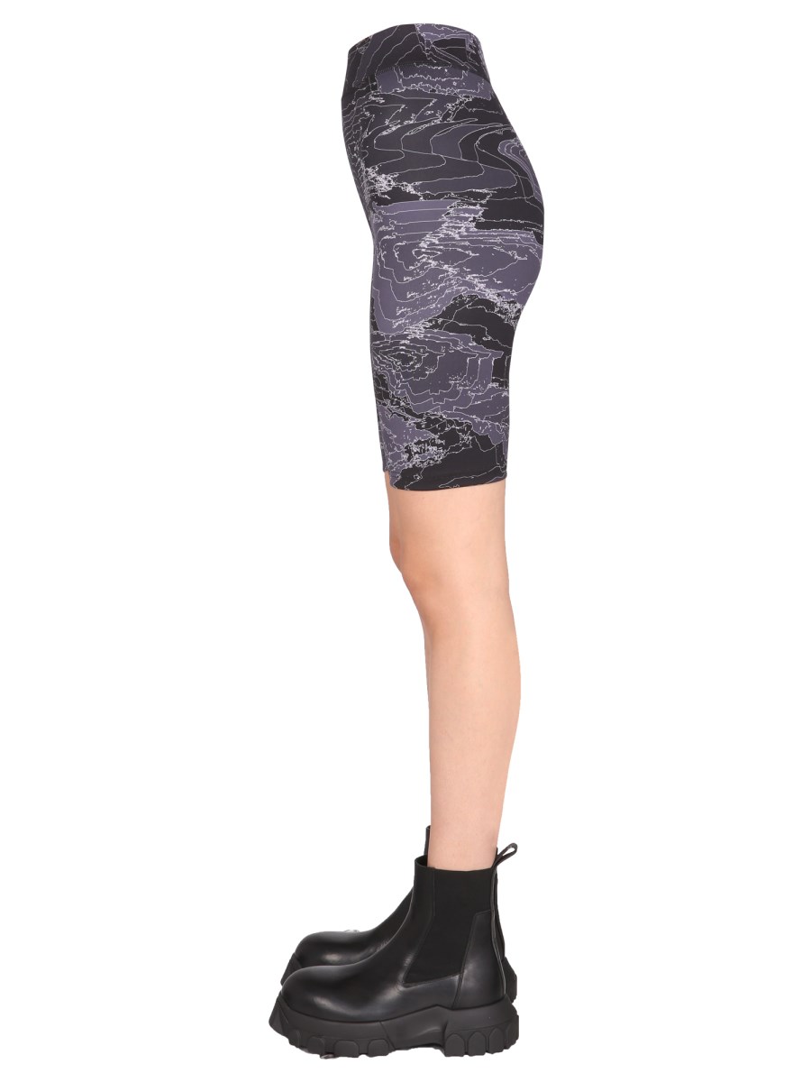 MCQ SHORT CICLISTA IN MISTO COTONE