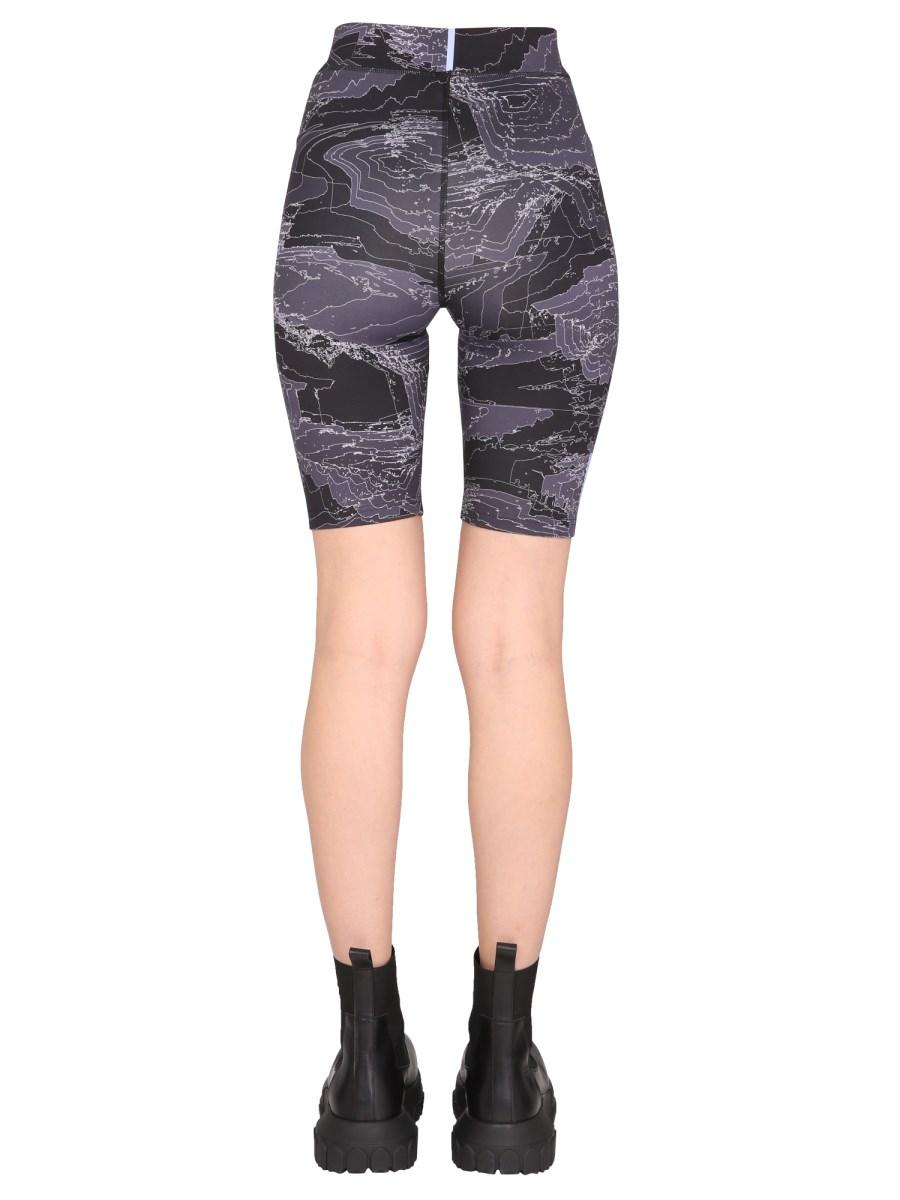 MCQ SHORT CICLISTA IN MISTO COTONE