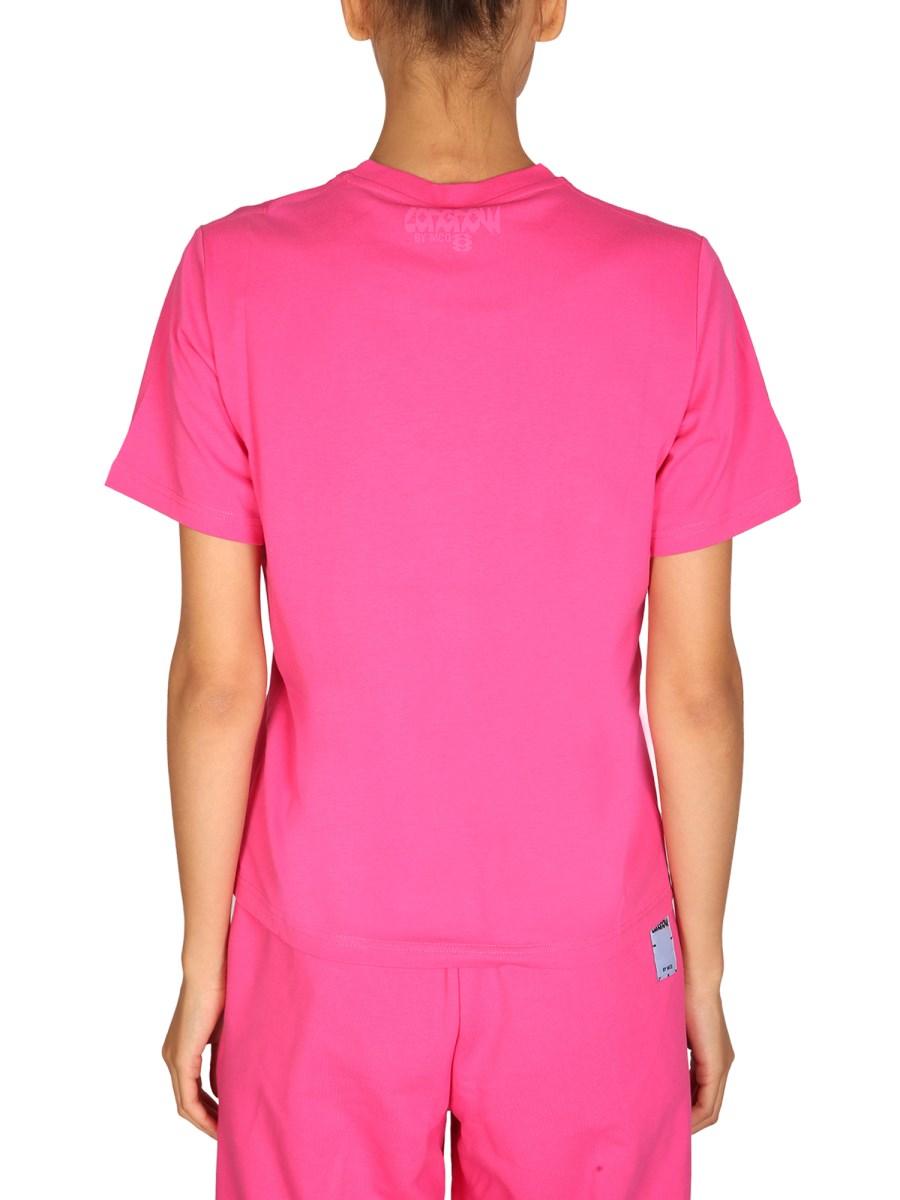 MCQ T-SHIRT IN COTONE CON LOGO