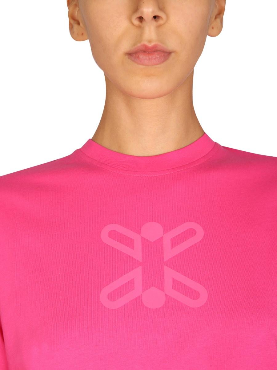 MCQ T-SHIRT IN COTONE CON LOGO