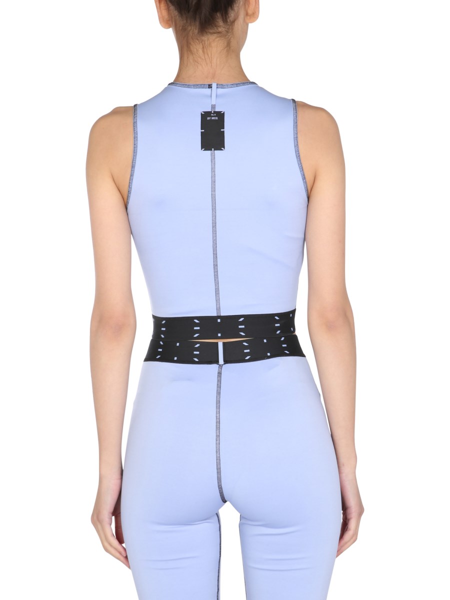 MCQ TOP SPORTIVO IN TESSUTO TECNICO