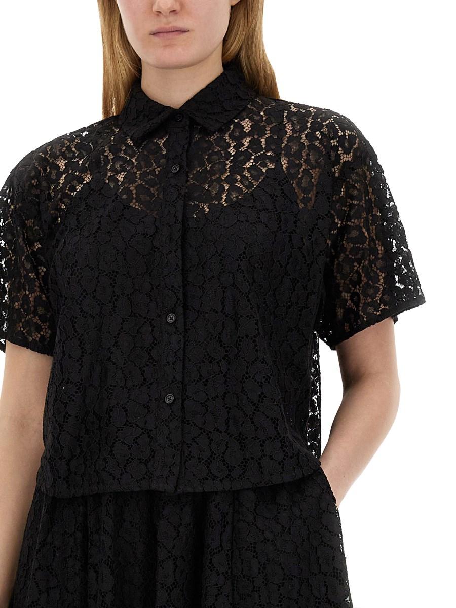 MICHAEL BY MICHAEL KORS CAMICIA IN PIZZO
