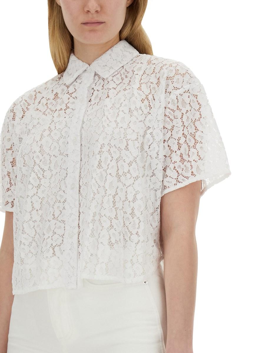 MICHAEL BY MICHAEL KORS CAMICIA IN PIZZO