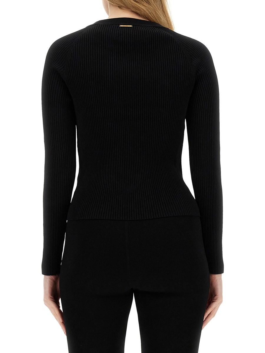 MICHAEL BY MICHAEL KORS MAGLIA CON LOGO IN VISCOSA