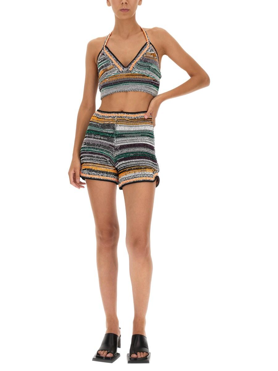 MIISTA SHORT "BERTHE" IN COTONE