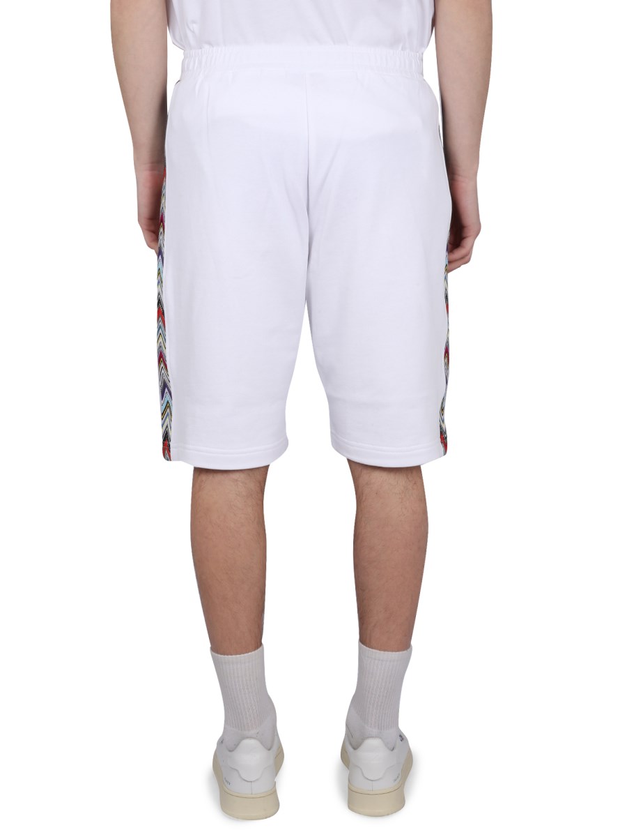 MISSONI BERMUDA IN FELPA DI COTONE