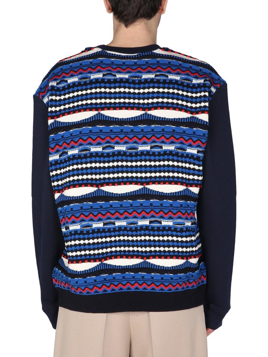 MISSONI FELPA IN COTONE CON RICAMO LOGO