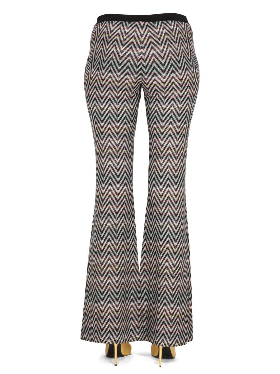 MISSONI PANTALONE IN MAGLIA DI LANA