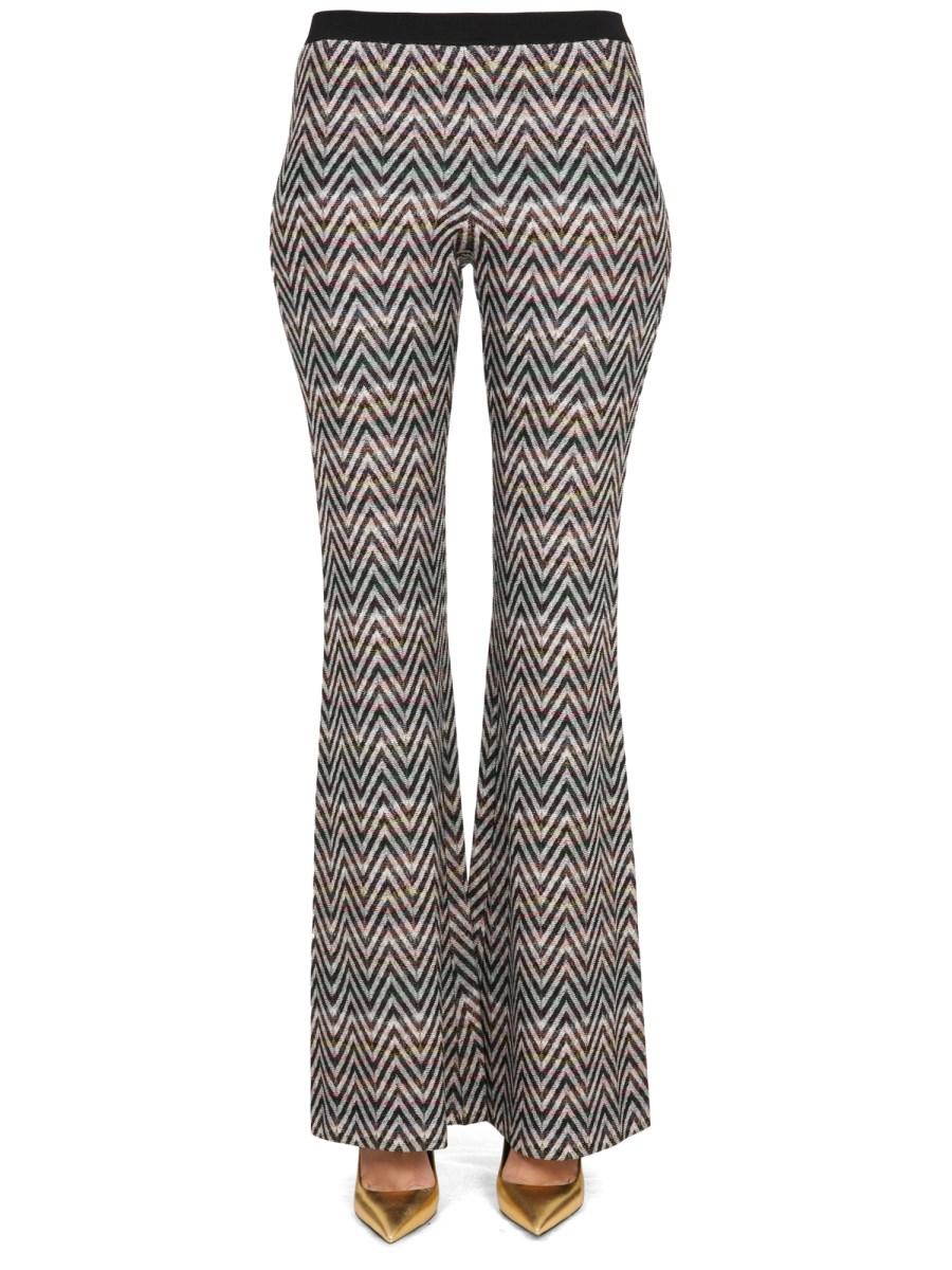 MISSONI PANTALONE IN MAGLIA DI LANA