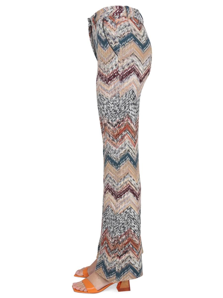 MISSONI PANTALONI CHEVRON CAPERDONI