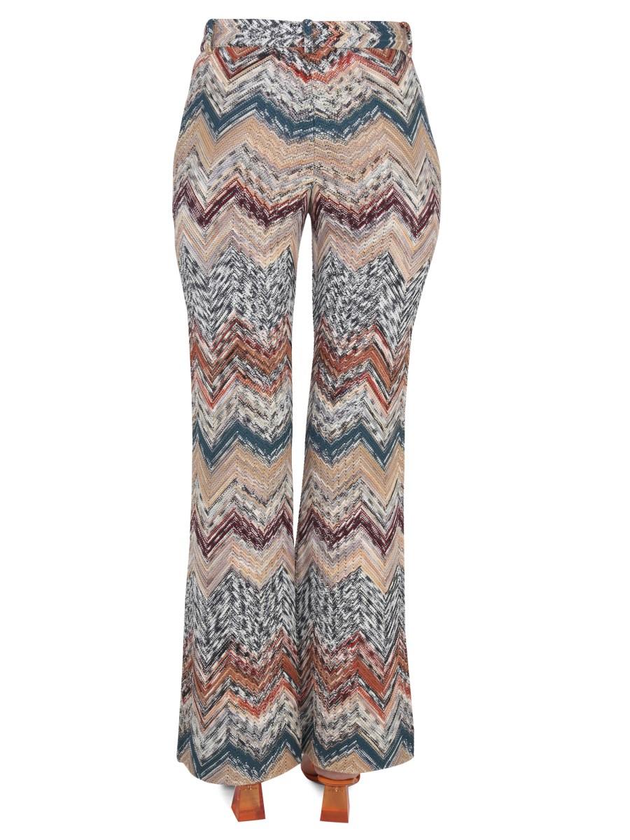 MISSONI PANTALONI CHEVRON CAPERDONI