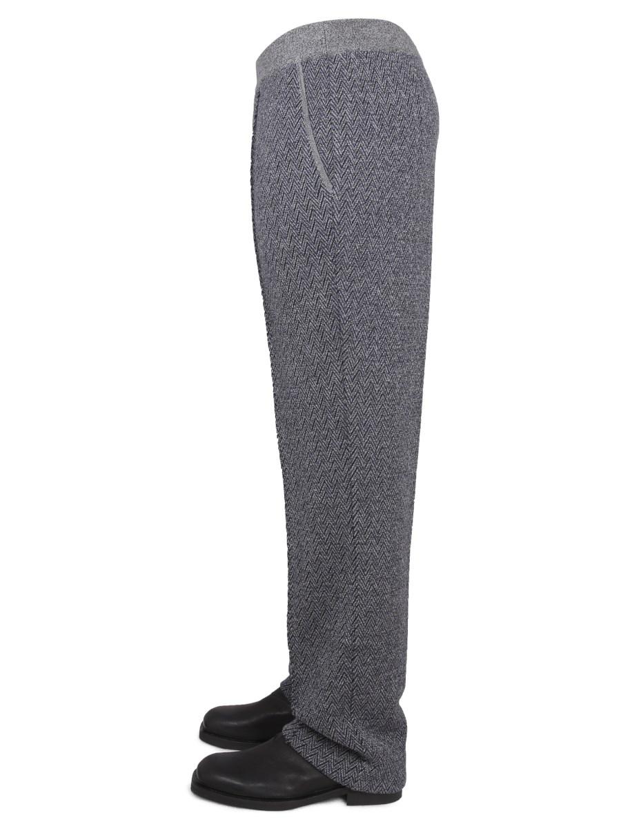 MISSONI PANTALONI CHEVRON IN LANA