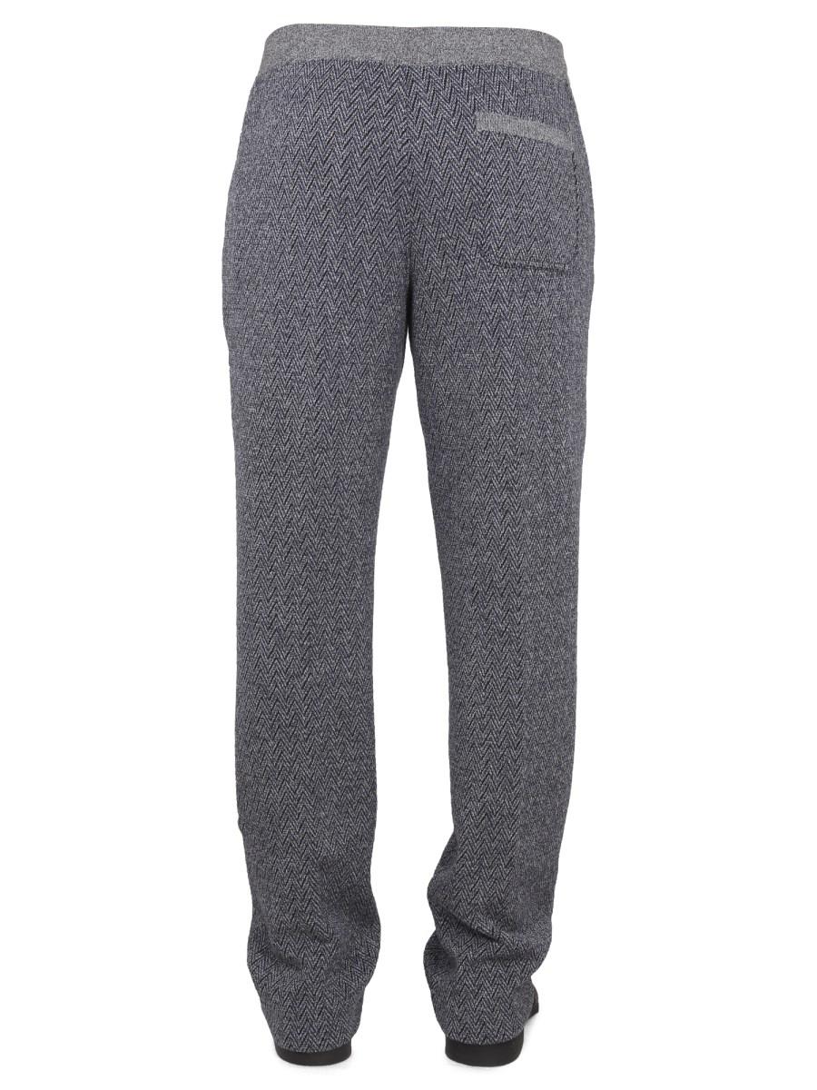 MISSONI PANTALONI CHEVRON IN LANA
