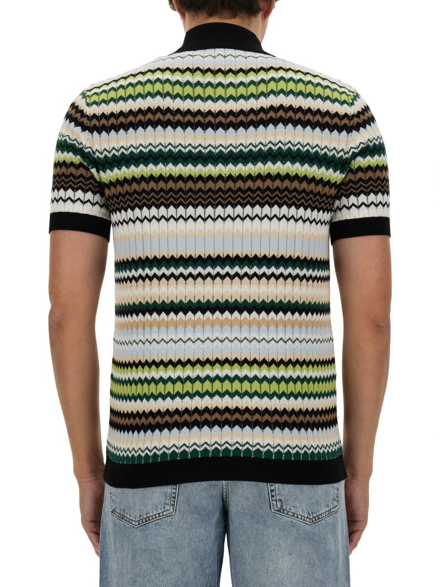 MISSONI POLO IN COTONE