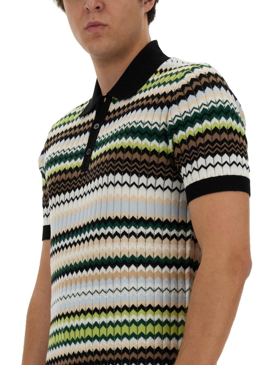 MISSONI POLO IN COTONE