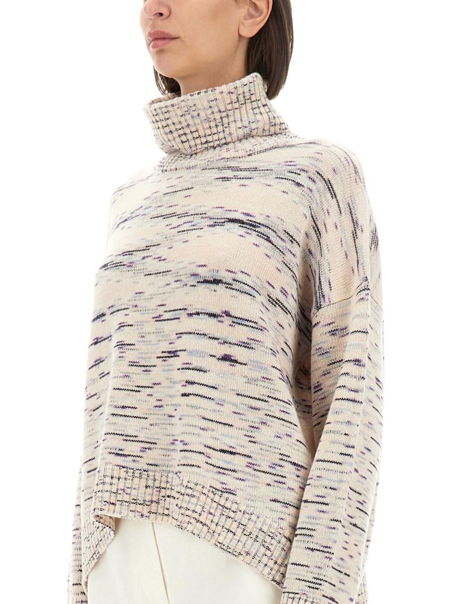 MISSONI PULLOVER A COLLO ALTO IN CACHEMIRE