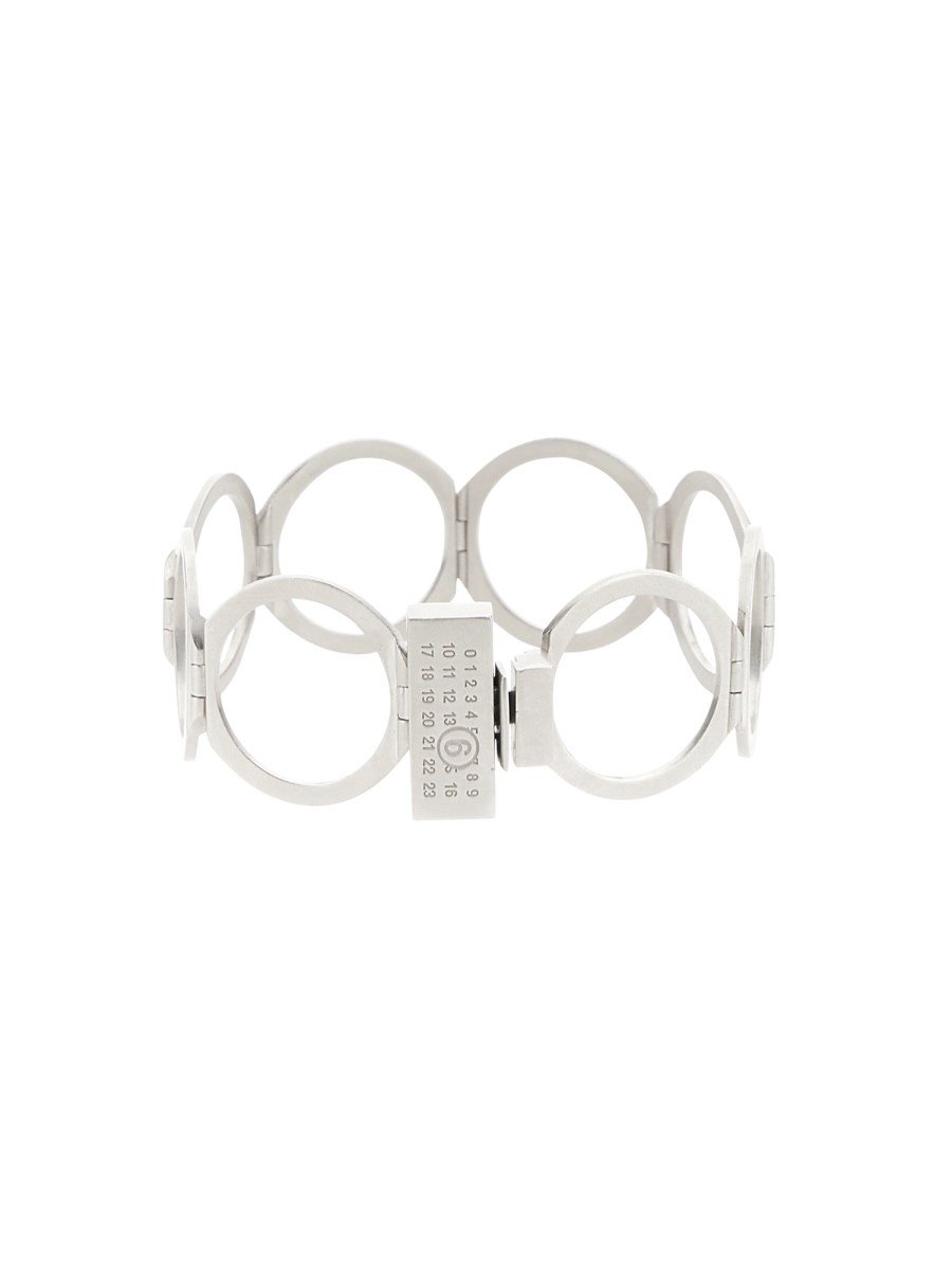 MM6 MAISON MARGIELA ANELLO CON LOGO