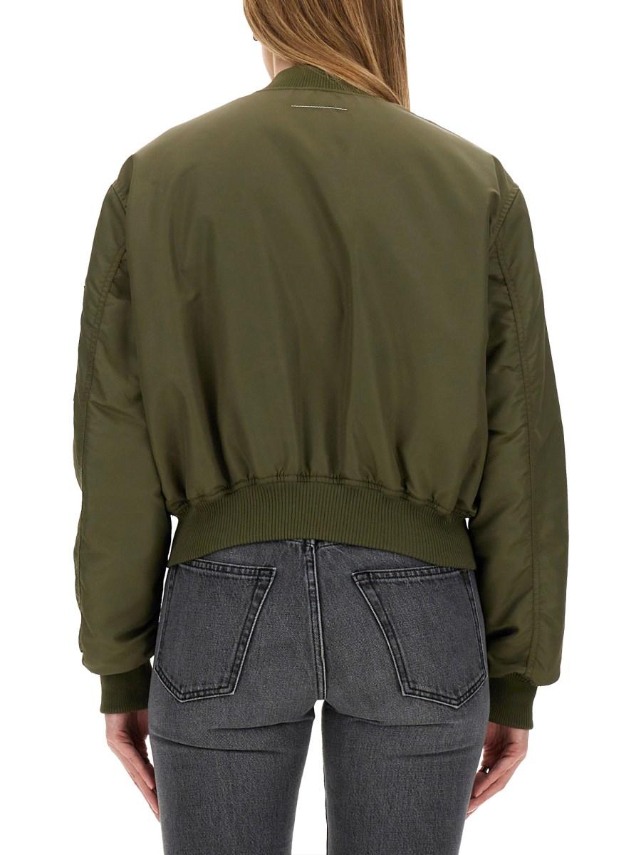 MM6 MAISON MARGIELA BOMBER CON LOGO